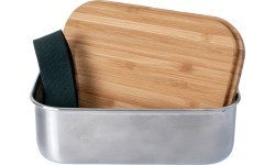 Ланчбокс Origin Outdoors Bamboo, 0,8 л, нержавеющая сталь