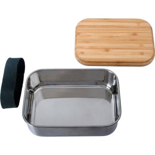 Ланчбокс Origin Outdoors Bamboo, 0,8 л, нержавеющая сталь