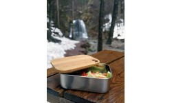 Ланчбокс Origin Outdoors Bamboo, 0,8 л, нержавеющая сталь