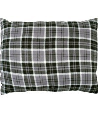 Подушка BasicNature Travel Comfort, 40x30 см, клетчатая