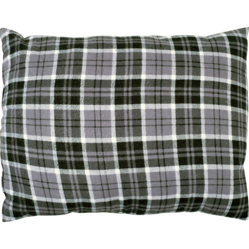 Подушка BasicNature Travel Comfort, 40x30 см, клетчатая