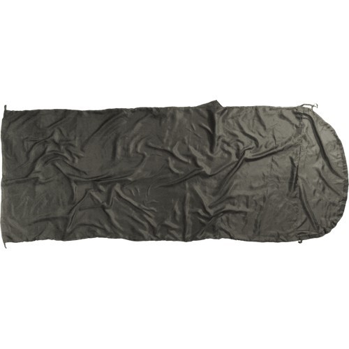 Вкладыш в спальный мешок Origin Outdoors Hoody Silk полупрямоугольный антрацит