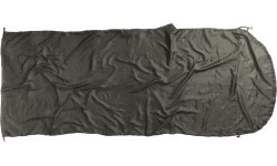 Sleeping Bag Liner Origin Outdoors Hoody Silk Semi-Rectangular Anthracite 