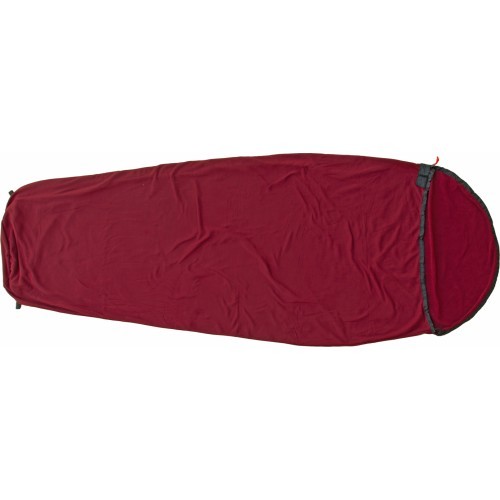 Guļammaisa ieliktnis Origin Outdoors Microfleece, mūmijas forma, bordo