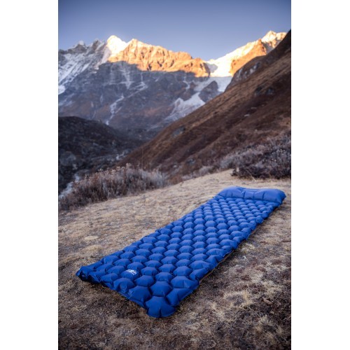 Надувной коврик Origin Outdoors Sleeping, 190x59x6 см, синий
