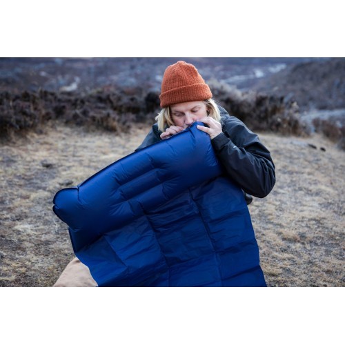 Надувной коврик Origin Outdoors Sleeping, 190x59x6 см, синий