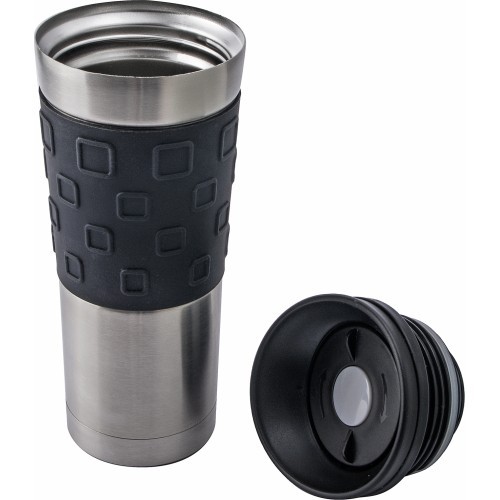 Termokrūze BasicNature Stainless Steel Grip, 0,45 l