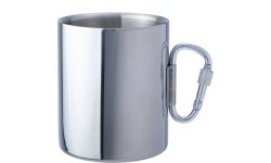 Складная кружка из нержавеющей стали BasicNature Space Safer Thermo, 0,34 л