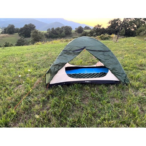 Складной туристический коврик BasicNature Foldable, 180x50 см