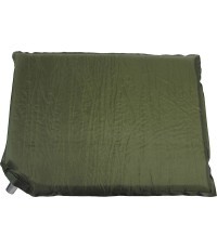 Надувной коврик-сидушка BasicNature Olive, 40x30 см