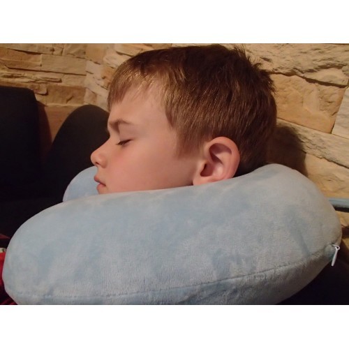 Kakla spilvens BasicNature Kids, zils