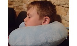 Подушка для шеи BasicNature Kids, синяя