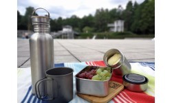 Mug BasicNature Titanium Beaker, 375ml