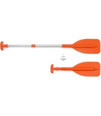 Teleskopiskais airis BasicNature Mini 107cm, oranžs