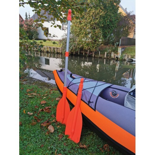 Telescopic Paddle BasicNature Mini 107cm, Orange