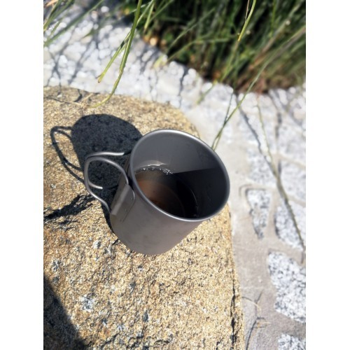 Krūze BasicNature Titanium Beaker, 375ml