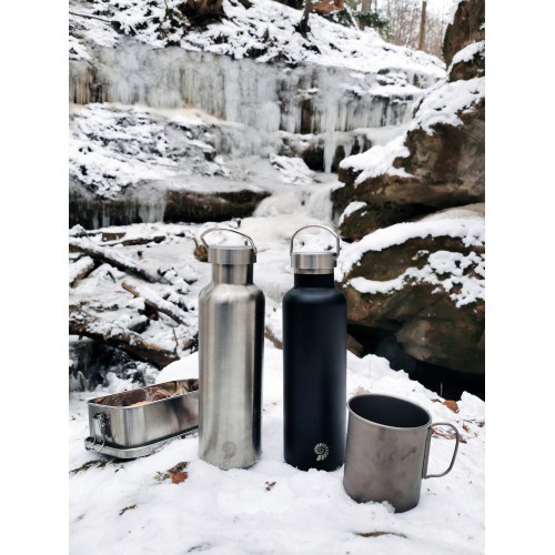 Krūze BasicNature Titanium Beaker, 375ml