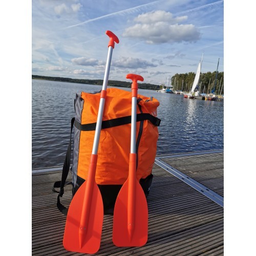Telescopic Paddle BasicNature Mini 107cm, Orange