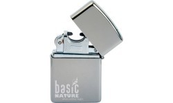 Электроимпульсная зажигалка BasicNature Arc USB Polished