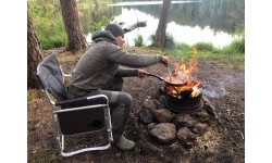 Ceļojumu krēsls Origin Outdoors Director, antracīta