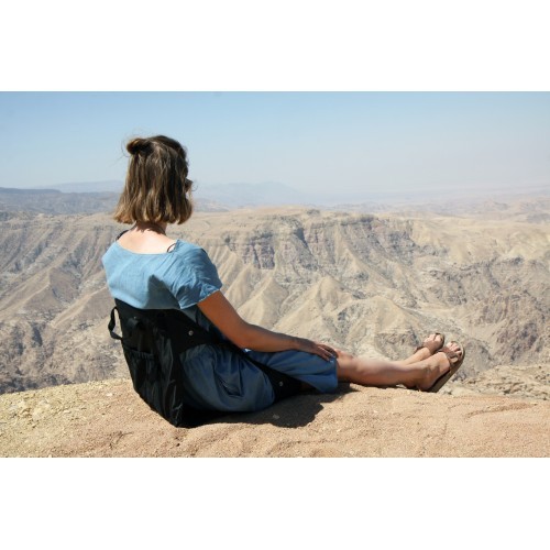 Krēsls Origin Outdoors Travelchair Trail, melns