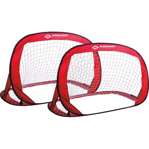 Uzlecoši futbola vārti Scallop Pop-Up 120x80x80 cm