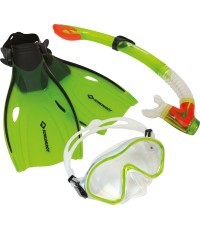 Snorkelēšanas komplekts Turtle Junior Bermuda, S/M 27-32