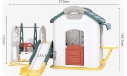 Children’s Slide & Swing Set inSPORTline Housino