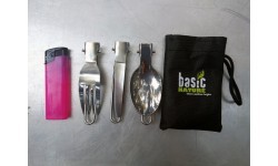 Galda piederumu komplekts BasicNature Bivouac MiniTrek