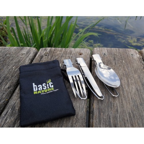 BasicNature Cutlery Set Bivouac 'MiniTrek'