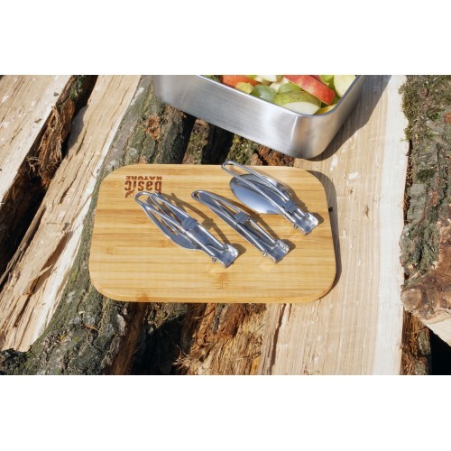 Galda piederumu komplekts BasicNature Bivouac MiniTrek