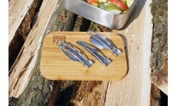 Набор столовых приборов BasicNature Bivouac MiniTrek