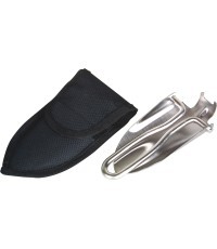 BasicNature saliekamā nerūsējošā tērauda lāpsta