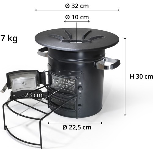 Origin Outdoors raķešu krāsniņa “Skadi”