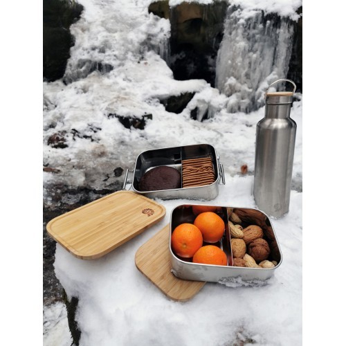 Origin Outdoors pusdienu kastīte „Bamboo-Clip"