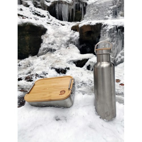 Origin Outdoors pusdienu kastīte „Bamboo-Clip"