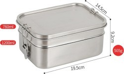 Origin Outdoors Lunch Box 'Deluxe Double'