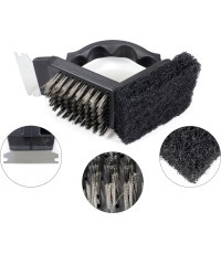 Origin Outdoors Grill and cleaning brush '3 in 1'