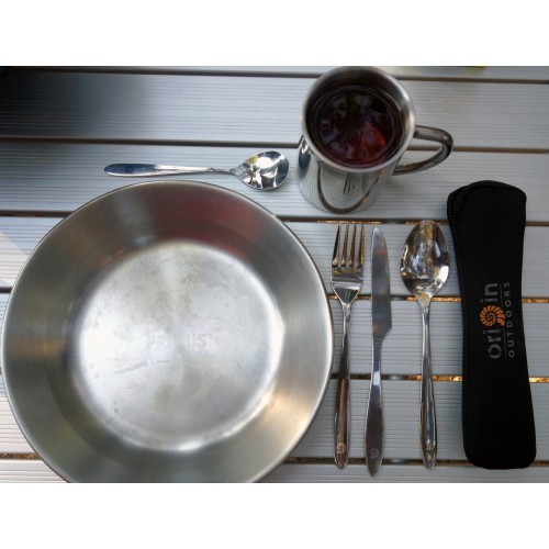 Origin Outdoors Cutlery Set Biwak 'Dinner'