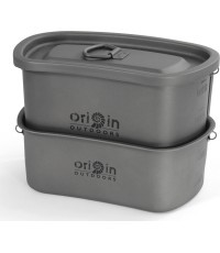 Набор кемпинговых кастрюль Origin Outdoors «Titanium»