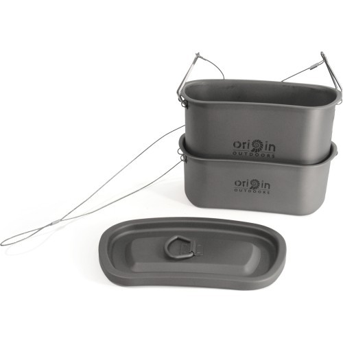 Набор кемпинговых кастрюль Origin Outdoors «Titanium»