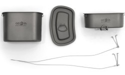 Origin Outdoors kempinga katlu komplekts “Titanium”