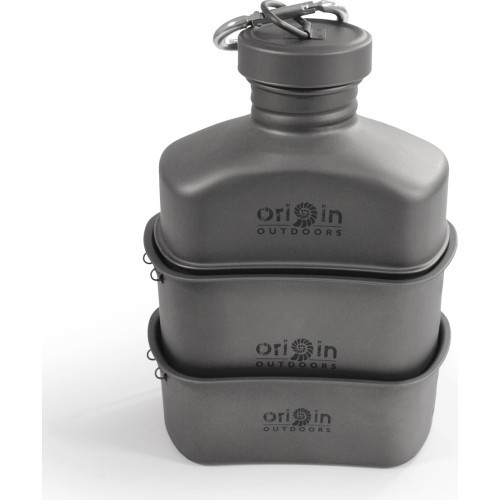 Origin Outdoors Camping Pot Set 'Titanium'
