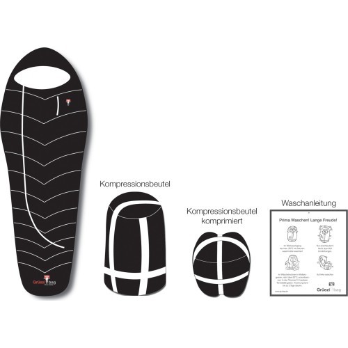 Grueezi Sleeping bag mummy 'Cloud'