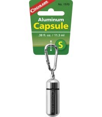 CL Aluminum Capsule with biner