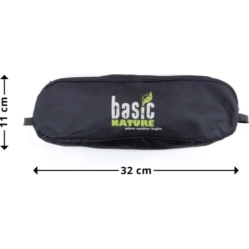 BasicNature ceļojumu krēsls Ultralight 'Low Rest'