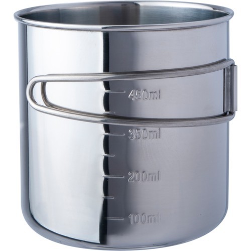 BasicNature Stainless steel mug 'Space Safer'