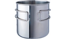BasicNature Stainless steel mug 'Space Safer'