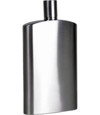 BasicNature Hip flask 'Brush'
