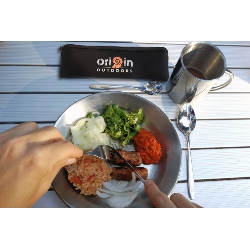 Origin Outdoors Cutlery Set Biwak 'Dinner'